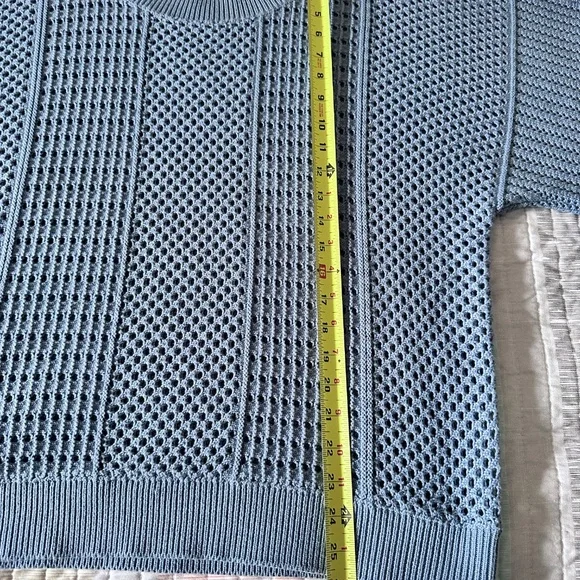 Workshop Republic Clothing Open Weave Sweater - NWOT - Picture 4 of 7